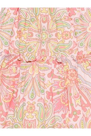 gonna in cotone fantasia con rosa ETRO KIDS | GY7A34P0587503VI